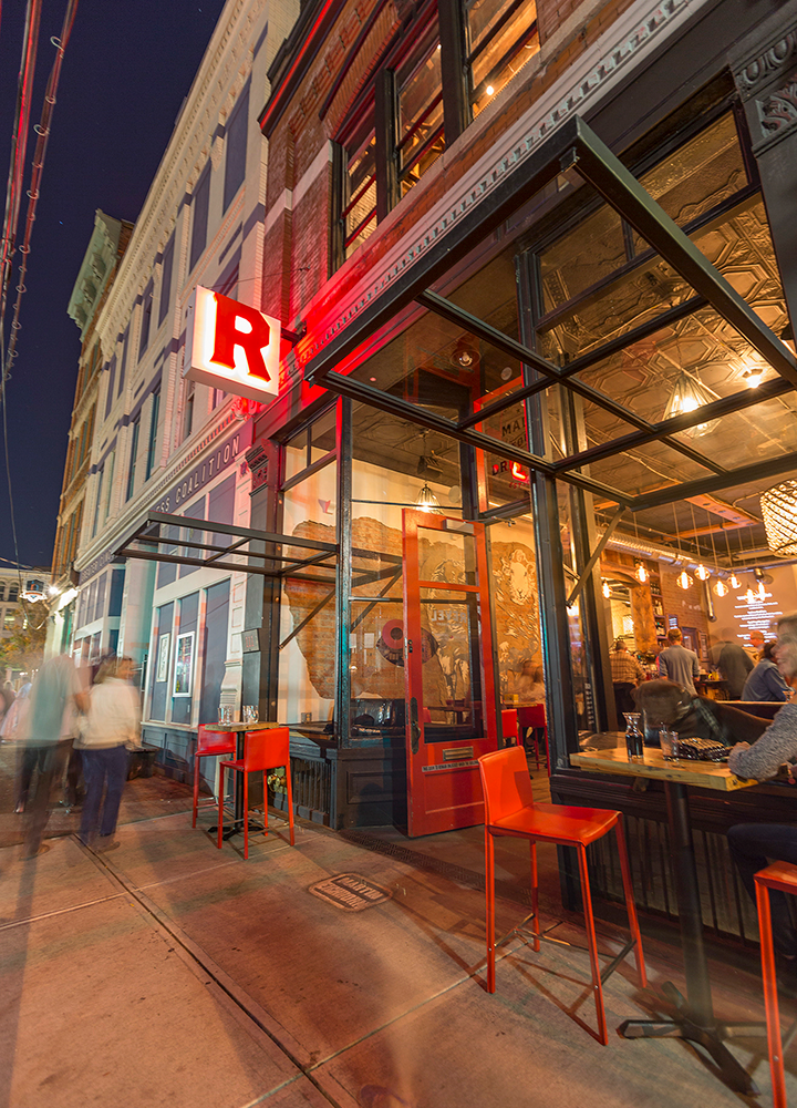 The sheep · Revel OTR exterior · interior